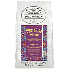 05133 Кофе Коста Рика Таррацу натуральный жареный в зернах, в лам.пак. 500г